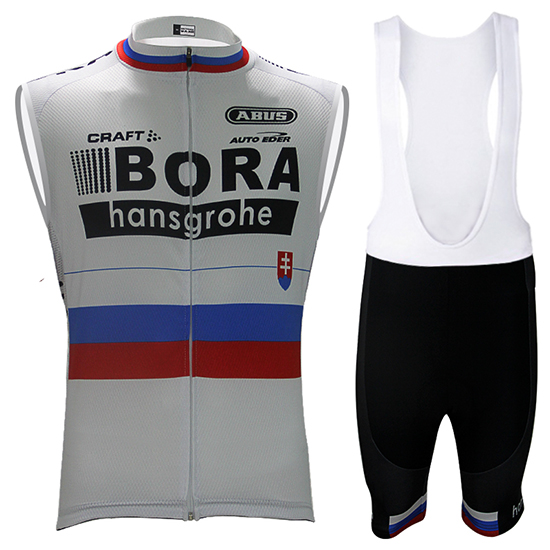 Gilet antivento Bora 2017 bianco